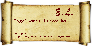 Engelhardt Ludovika névjegykártya